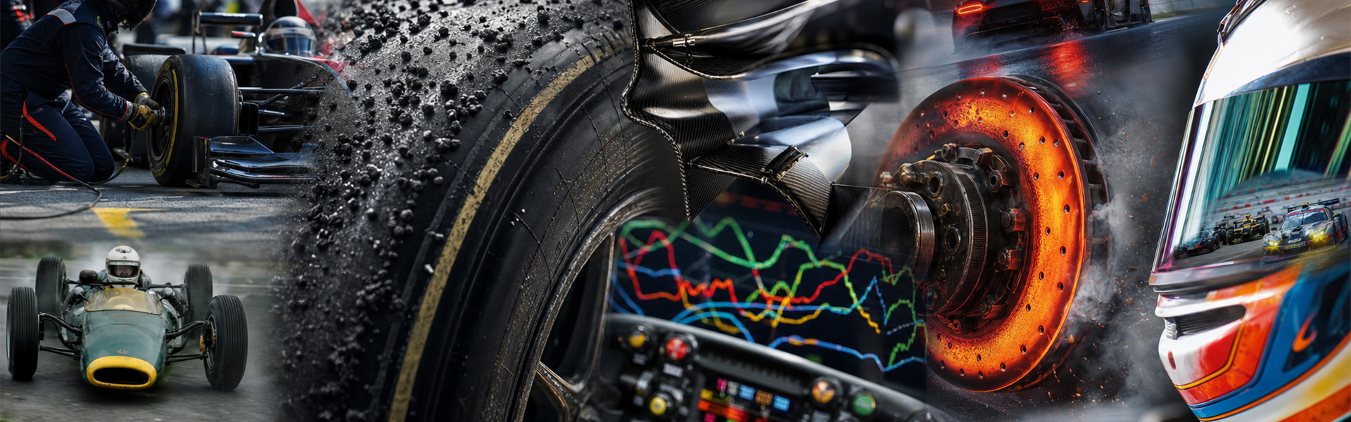 Detalhes técnicos de competição em ambiente Paddock Stops